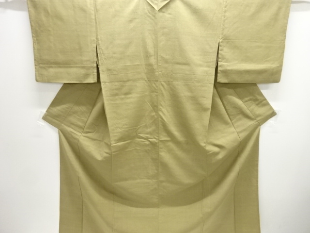 手織り紬単衣着物